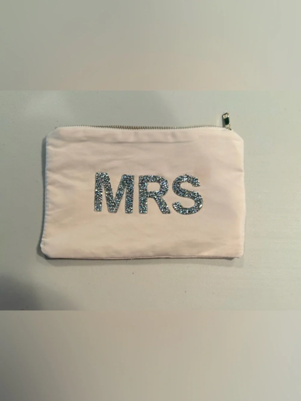 The Ring Boxes | bridal, MRS zippered cosmetic bag